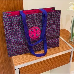 Tory Burch Large Paper Shopping Bag